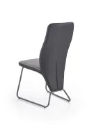 Кухонний стілець HALMAR K300, чорний/сірий фото thumb №2