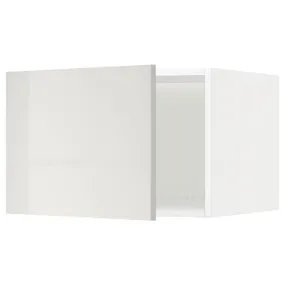 IKEA METOD МЕТОД, верхний шкаф д / холодильн / морозильн, белый / светло-серый, 60x40 см 194.524.74 фото