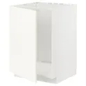 IKEA METOD МЕТОД, напольный шкаф для мойки, белый / Вальстена белый, 60x60 см 195.071.36 фото thumb №1