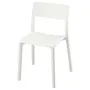 IKEA JANINGE ЯНІНГЕ, стілець, білий 002.460.78 фото