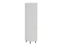 BRW высокий цокольный шкаф для кухни Sole 40 см слева светло-серый глянец, альпийский белый/светло-серый глянец FH_D_40/207_L/L-BAL/XRAL7047 фото thumb №3