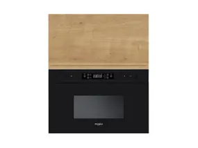 BRW Кухонный верхний шкаф Sole 60 см с микроволновой печью дуб арлингтон, альпийский белый/арлингтонский дуб FH_GMO_60/72_O_AMW442-BAL/DAANO/CA фото