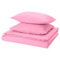 IKEA PILTANDVINGE ПІЛТАНДВНГЕ, підковдра і 2 наволочки, блідо-рожевий, 200x200/50x60 см 205.791.32 фото thumb №1