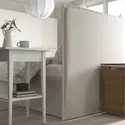 IKEA TÄRNKULLEN ТЕРНКУЛЛЕН, каркас ліжка з оббивкою, ВІССЛЕ бежевий/ЛУРОЙ, 140x200 см 795.643.60 фото thumb №6