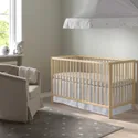 IKEA GULLIVER ГУЛЛІВЕР, ліжко для немовлят, береза, 60x120 см 405.497.47 фото thumb №2