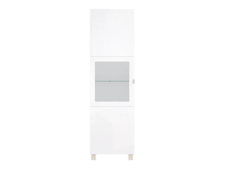 BRW Шкаф Poole 60 см с дверцами белый, белый BI фото №5