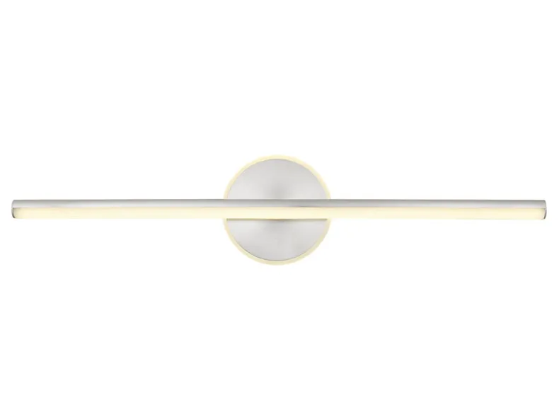 BRW Pepe LED металлический настенный светильник для ванной комнаты серебристый 091431 фото №1
