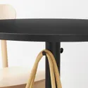 IKEA STENSELE СТЕНСЕЛЕ / ÖSTANÖ ЕСТАНЕ, стіл+2 стільці, антрацит антрацит/Remmarn темно-сірий, 70 см 595.694.67 фото thumb №2