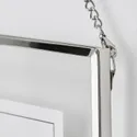 IKEA LERBODA ЛЕРБОДА, рамка, сріблястий, 16x16 см 605.163.07 фото thumb №4