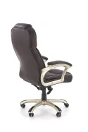 Кресло компьютерное офисное вращающееся HALMAR DESMOND, темно-коричневый фото thumb №4