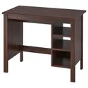 IKEA BRUSALI БРУСАЛИ, письменный стол, коричневый, 90x52 см 303.022.99 фото thumb №1