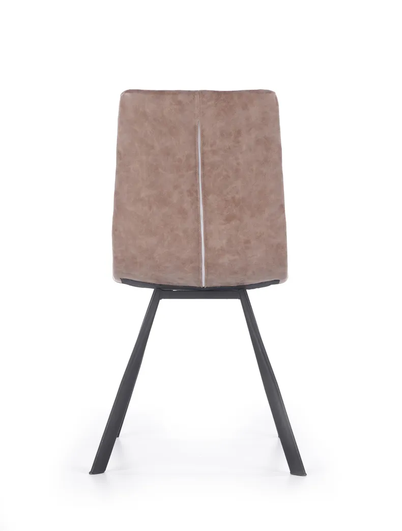Кухонный стул HALMAR K280 коричневый/черный (2p=4шт) фото №4