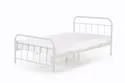 Ліжко односпальне HALMAR LINDA 120x200 см біле фото thumb №2