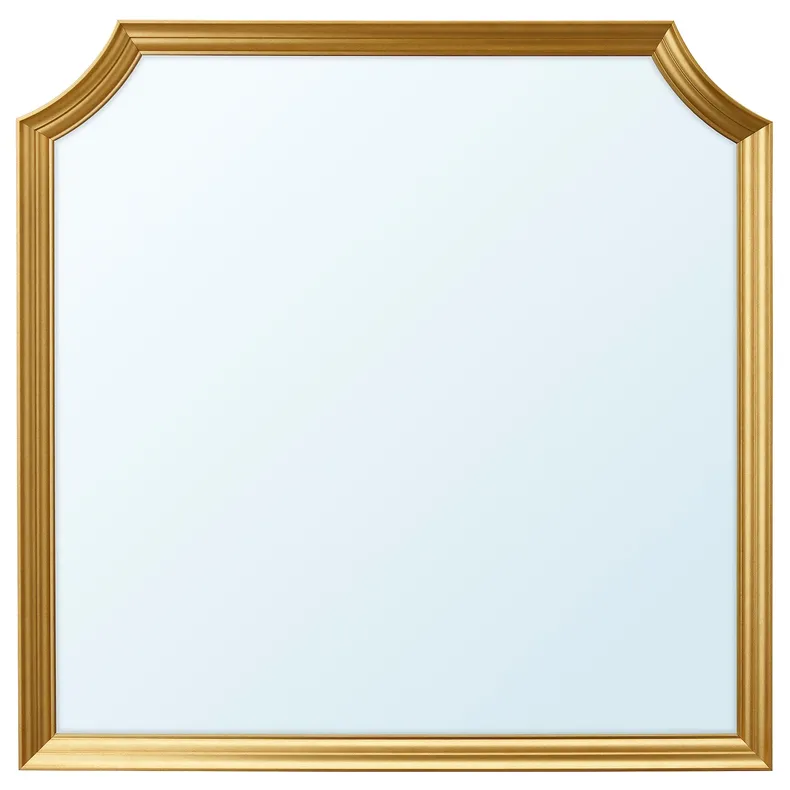 IKEA SVANSELE СВАНСЕЛЕ, дзеркало, золотавий, 78x78 см 304.337.47 фото №1