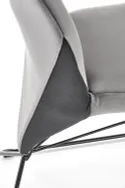Кухонний стілець HALMAR K485 сірий, чорний фото thumb №10