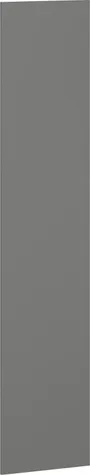 Модульная гардеробная система HALMAR FLEX - фасад f1 50 см темный серый фото