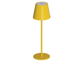 BRW Светодиодная настольная лампа Hortia беспроводная с диммером желтая 091617 фото