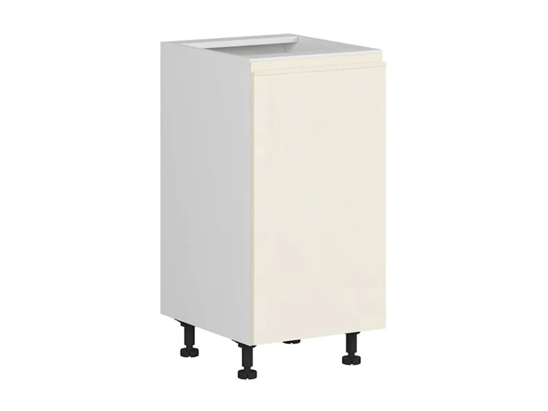 BRW Кухонный цокольный шкаф Sole 40 см правый магнолия глянцевый, альпийский белый/магнолия глянец FH_D_40/82_P-BAL/XRAL0909005 фото №2