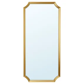 IKEA SVANSELE СВАНСЕЛЕ, дзеркало, золотавий, 73x158 см 704.792.91 фото