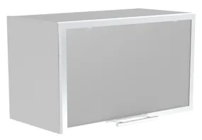 Шкаф верхний модульный с витриной HALMAR VENTO GOV-60/36, белый фото