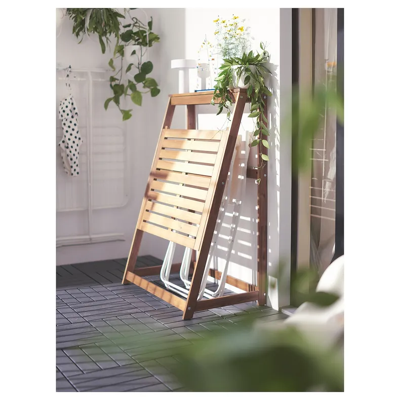IKEA FEJAN ФЕЙЯН, садовый стул, складной белый 102.553.07 фото №17