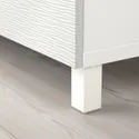 IKEA BESTÅ БЕСТО, комбинация для хранения с дверцами, белый / Лаксвикен / Стуббарп белый, 120x42x74 см 492.099.89 фото thumb №8