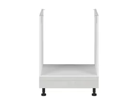 BRW Встраиваемый кухонный шкаф 60 см светло-серый глянец, альпийский белый/светло-серый глянец FH_DP_60/82_K-BAL/XRAL7047 фото