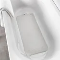 IKEA DOPPA ДОППА, килимок у ванну, світло-сірий, 33x84 см 603.033.63 фото thumb №2