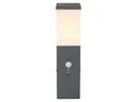 BRW Уличный настенный светильник Herii 33 см с датчиком движения серый 093004 фото thumb №4