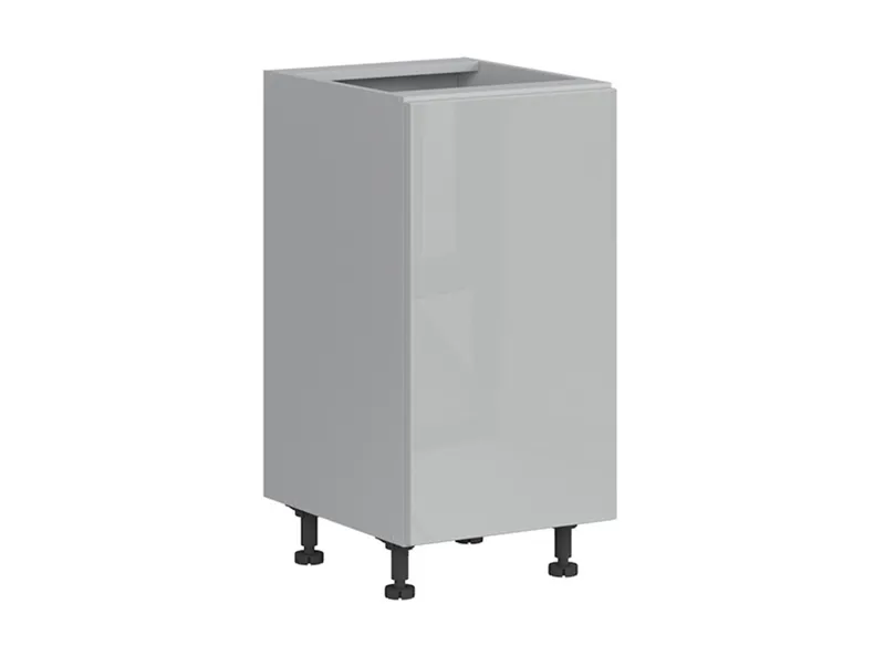 BRW Базовый шкаф Top Line для кухни 40 см правый серый глянец, серый гранола/серый глянец TV_D_40/82_P-SZG/SP фото №2