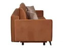 BRW Трехместный диван Abril с ящиком для хранения велюр коричневый, Элемент 07 коричневый/Элемент 06 бежевый SO3-ABRIL-3DL-G1_BA429D фото thumb №3