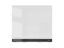 BRW Одиночна кухонна шафа 60 см з витяжкою білий глянець, альпійський білий/глянцевий білий FH_GOO_60/50_O_FL_BRW-BAL/BIP/CA фото thumb №1