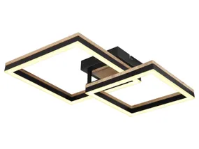 BRW Beatrix LED 2-позиционный металлический потолочный светильник черный 091485 фото