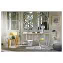IKEA LAGKAPTEN ЛАГКАПТЕН / TILLSLAG ТИЛЛЬСЛАГ, письменный стол, дуб, окрашенный в белый цвет, 140x60 см 494.172.95 фото thumb №5