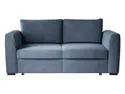 BRW Трехместный диван-кровать Rania велюровый синий, Шепот 12 SO3-RANIA-G1_BB73AB фото thumb №1