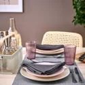 IKEA VIMPELFISK ВИМПЕЛФИСК, столовые приборы+держатель,24 предм, нержавеющая сталь бамбук/крем 405.733.08 фото thumb №6