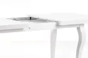 Кухонний стіл HALMAR MOZART 140-180/80 білий фото thumb №7