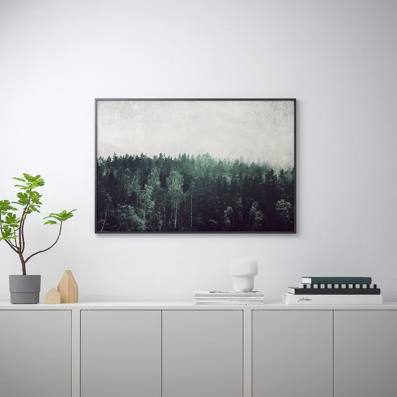 IKEA BILD БІЛЬД, постер, верхівки дерев, 91x61 см 204.418.37 фото №2