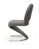 Кухонный стул HALMAR K441 серый/черный фото thumb №8