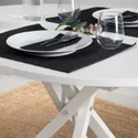 IKEA GRANSTORP ГРАНСТОРТ, розкладний стіл, білий, 90/120x90 см 705.115.35 фото thumb №3