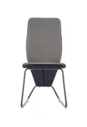 Кухонный стул HALMAR K300, черный/серый (2p=4шт) фото thumb №7