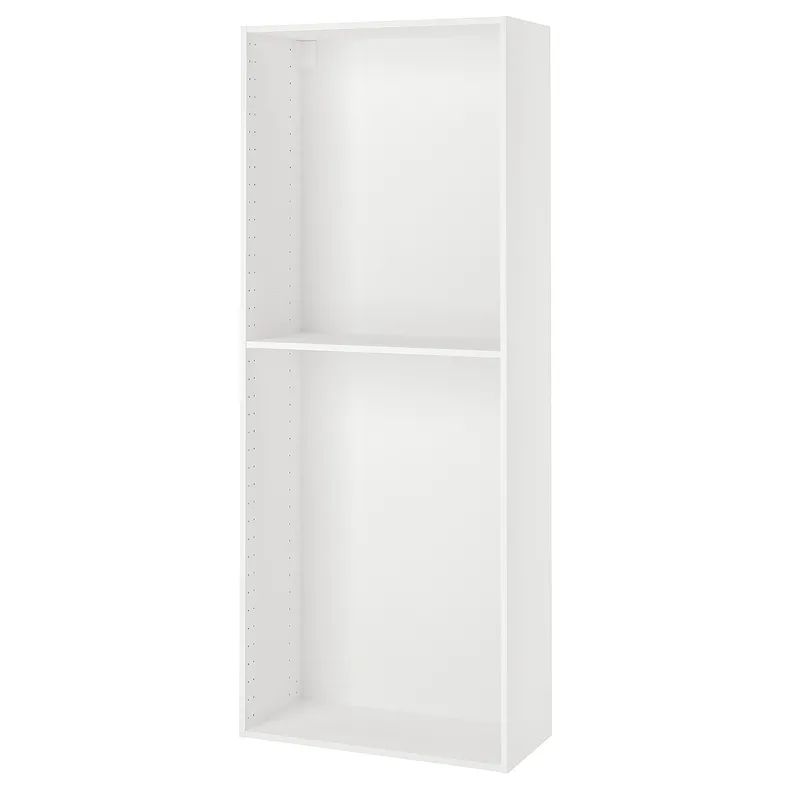 IKEA METOD МЕТОД, каркас високої шафи, білий, 80x37x200 см 502.125.61 фото №1