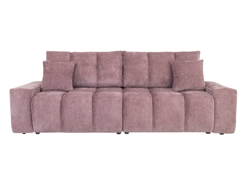 BRW Тримісний розкладний диван Evora з ящиком для зберігання рожевий, Буття 16 SO3-EVORA-LX-3DL-GB_BBEF88 фото №1
