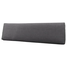 IKEA KLAGSHAMN КЛАГСХАМН, чохол для подушки для спинки, СКІФТЕБУ темно-сірий 005.135.47 фото