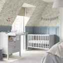 IKEA SUNDVIK СУНДВІК, ліжко для немовлят, сірий, 60x120 см 504.940.75 фото thumb №5