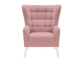 BRW Casey, кресло, Soro 61 Розовый/TX057 Белый FO-CASEY-ES-G2_A5A20C фото