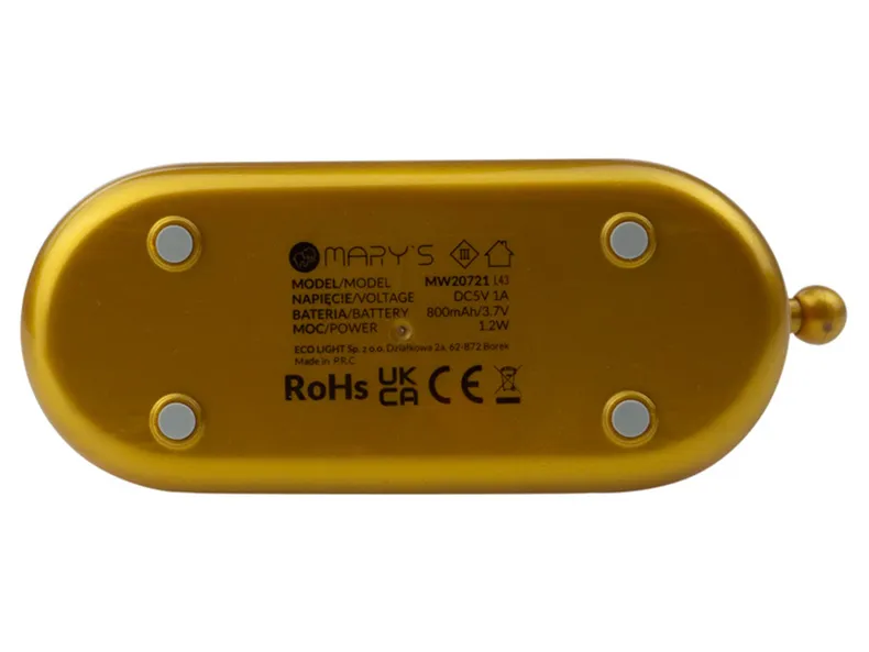 BRW Тостер Mary's Toaster светло-розовый LED розовый 096899 фото №4