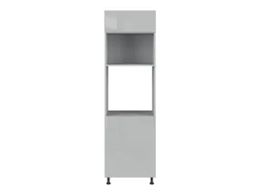 BRW Шкаф для духовки Top Line 60 см правый серый глянец, серый гранола/серый глянец TV_DPS_60/207_P/O-SZG/SP фото