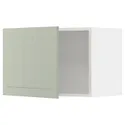 IKEA METOD МЕТОД, навесной шкаф, белый / светло-зеленый, 60x40 см 194.865.58 фото thumb №1