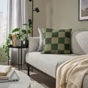 IKEA IDGRAN ІДГРАН, чохол на подушку, зелений, 50x50 см 205.802.39 фото thumb №3